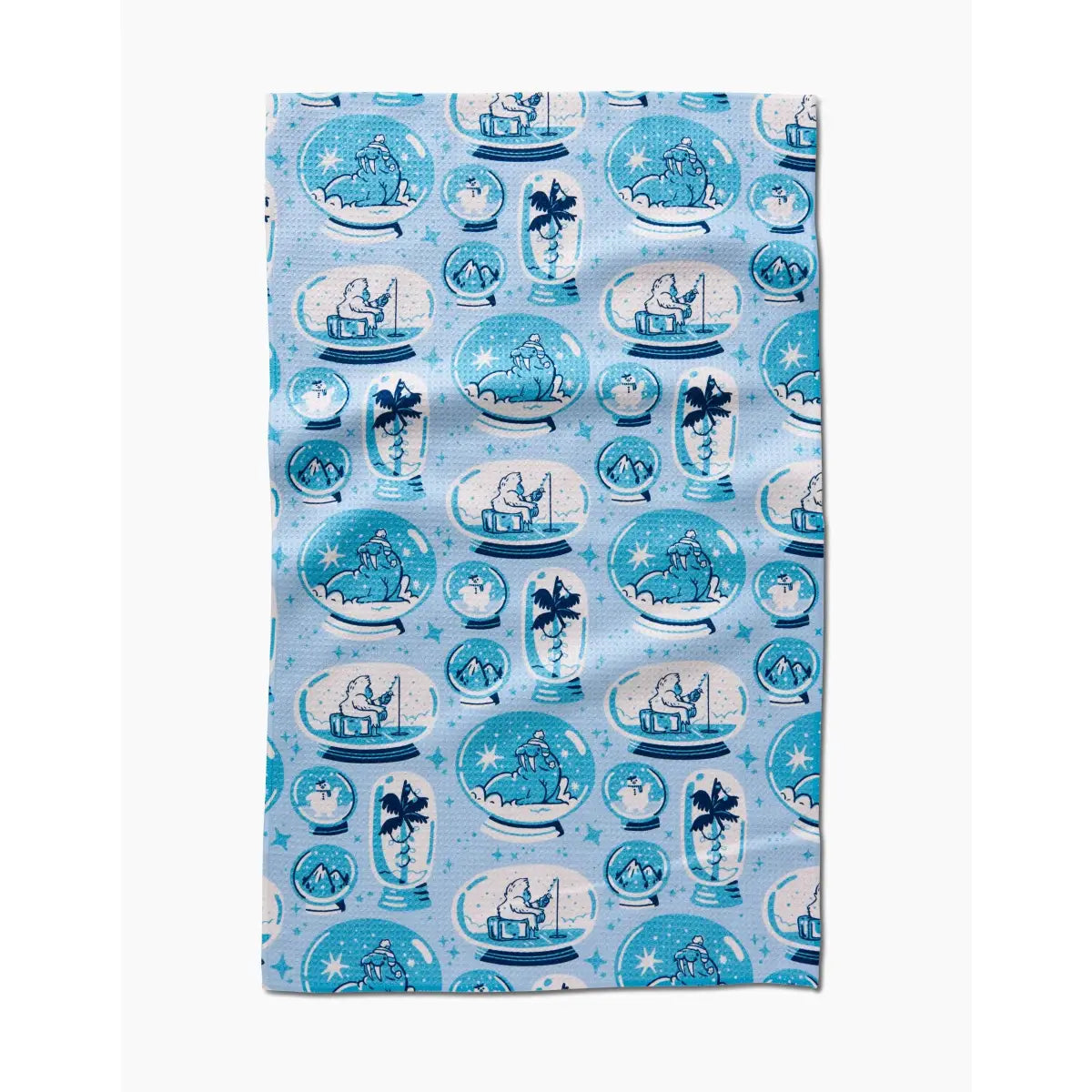 Kitchen Towel - Winter Snow Globe Collection - Geometry