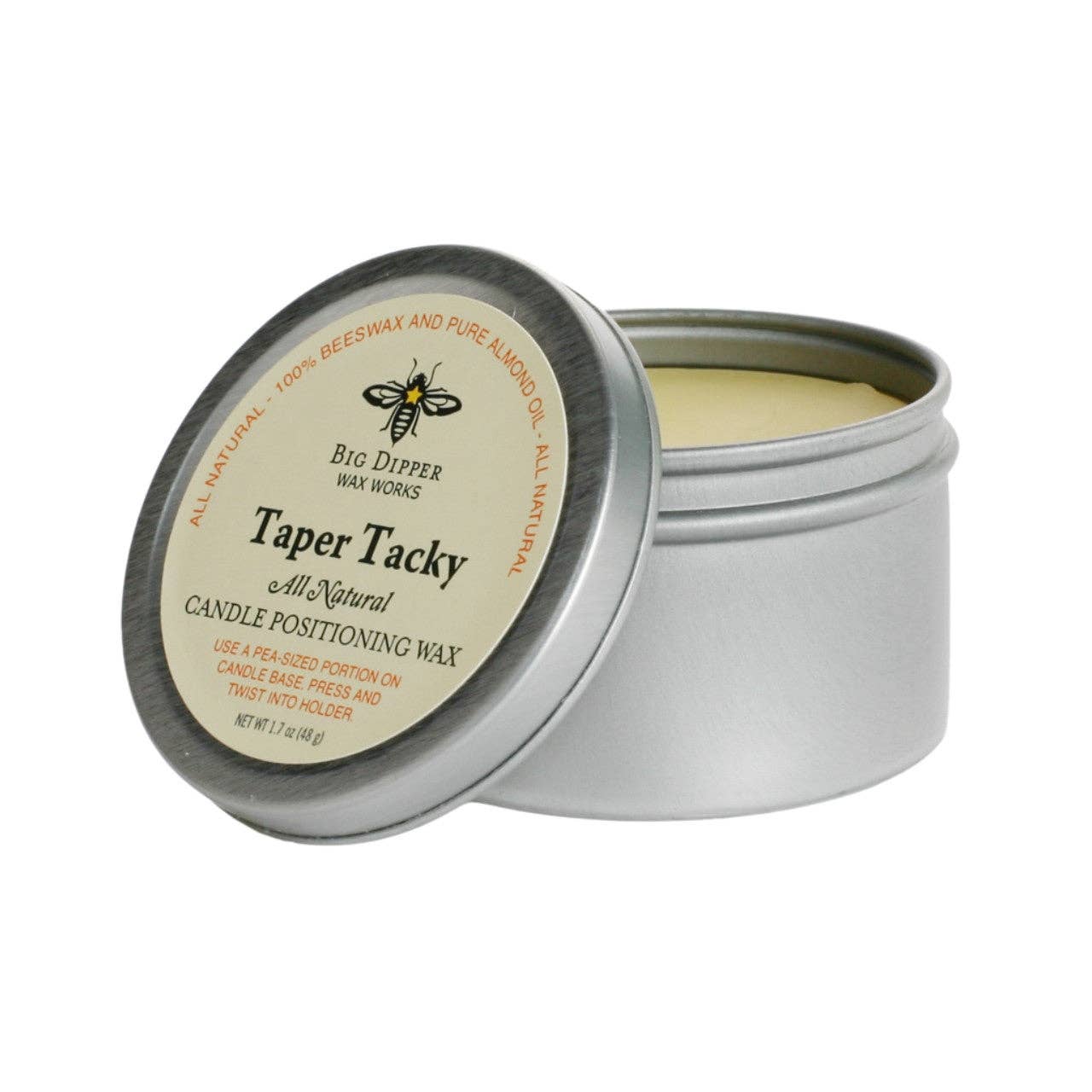 Taper Tacky Candle Positioning Wax - Big Dipper Wax Works