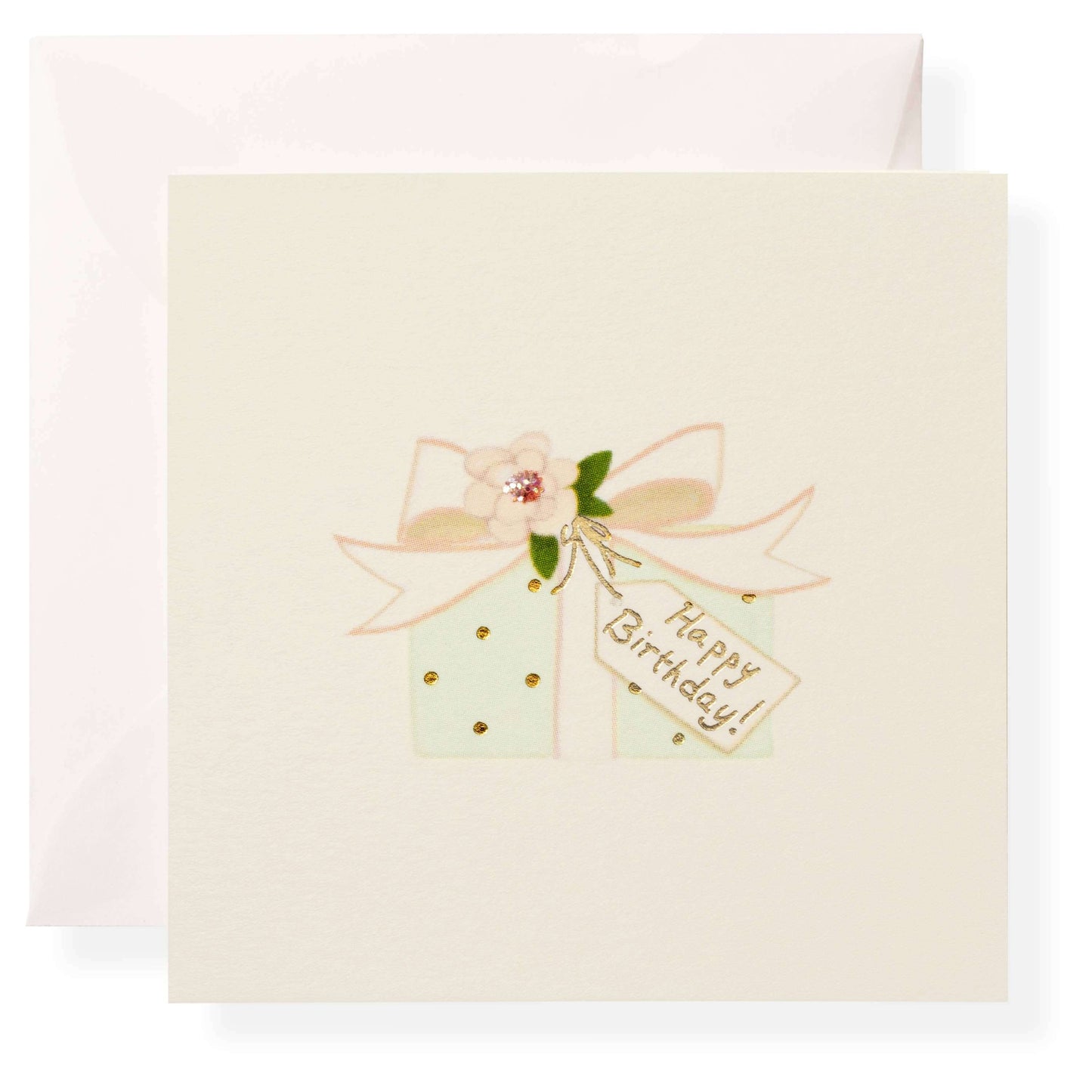 Gift Enclosure Card - Gift w/ Happy Birthday