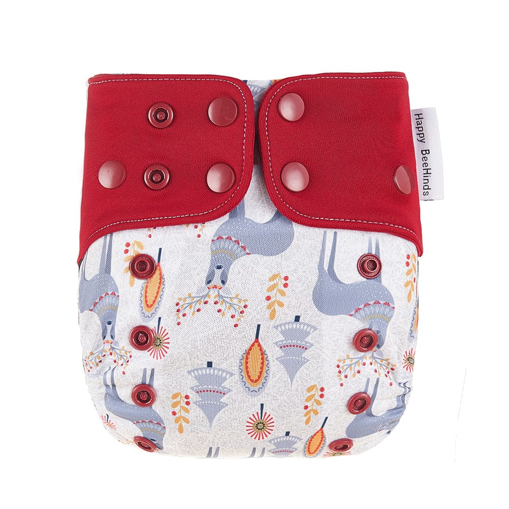 Pañal de bolsillo Perfect Fit de Happy BeeHinds - Estampados