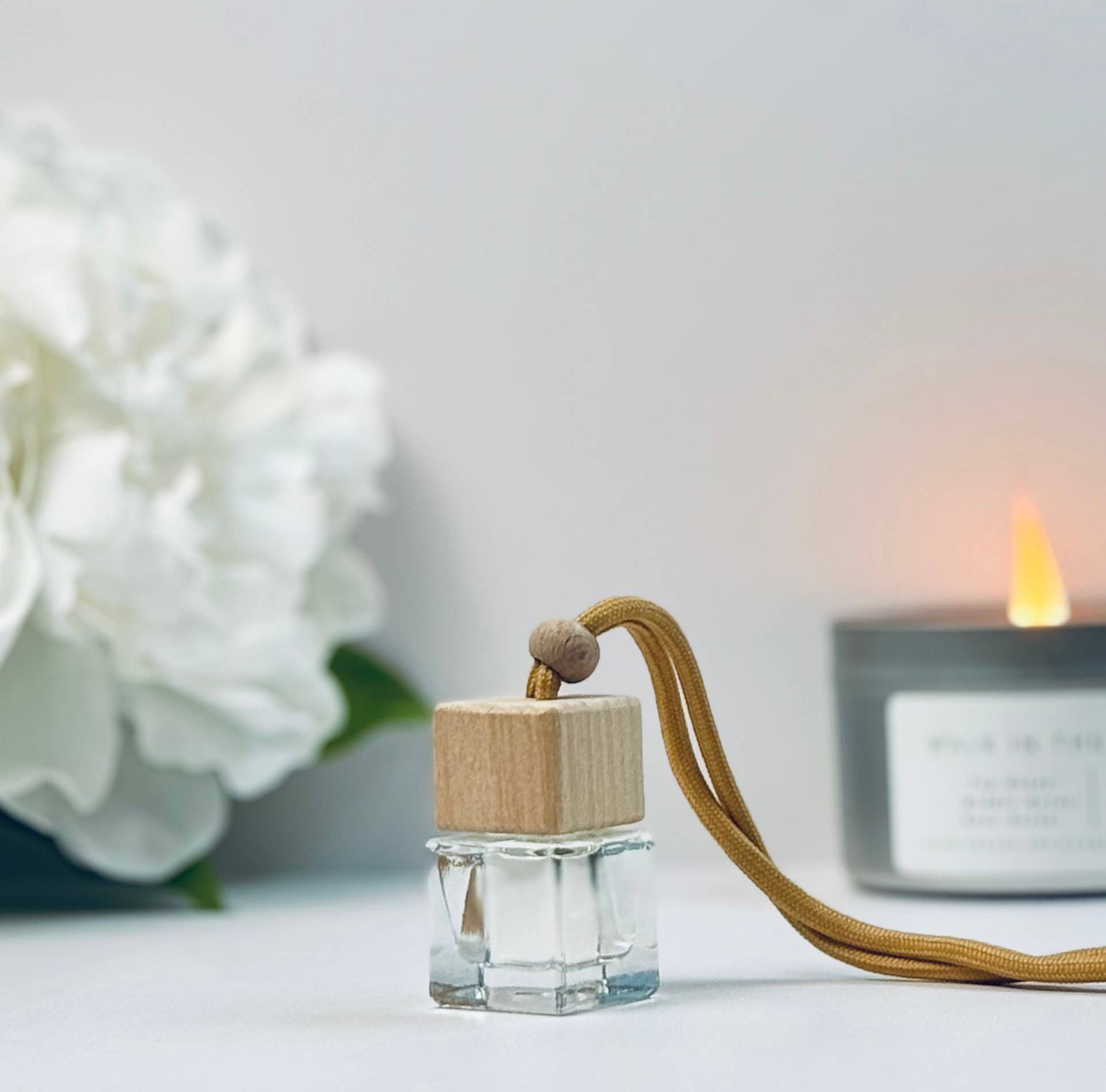 Fresh Bamboo -- Glass Bottle Car Freshener 8ml