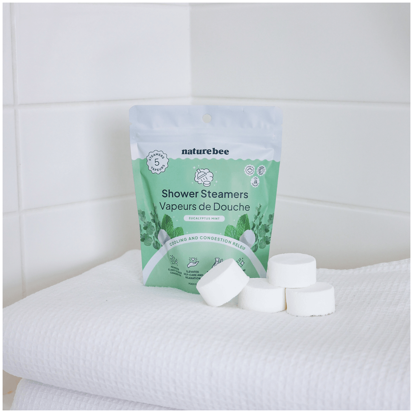 Refreshing Mint Shower Steamers