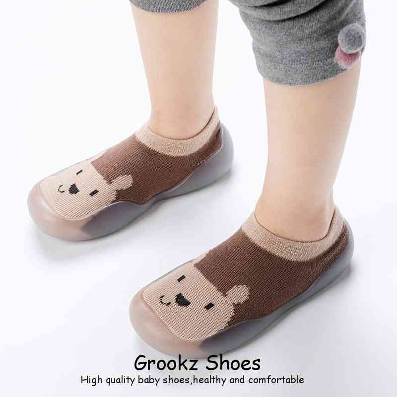 Animal Sock Shoes - Brown Bear