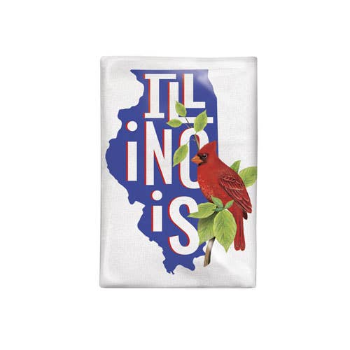 Serviette de cuisine de l'État de l'Illinois