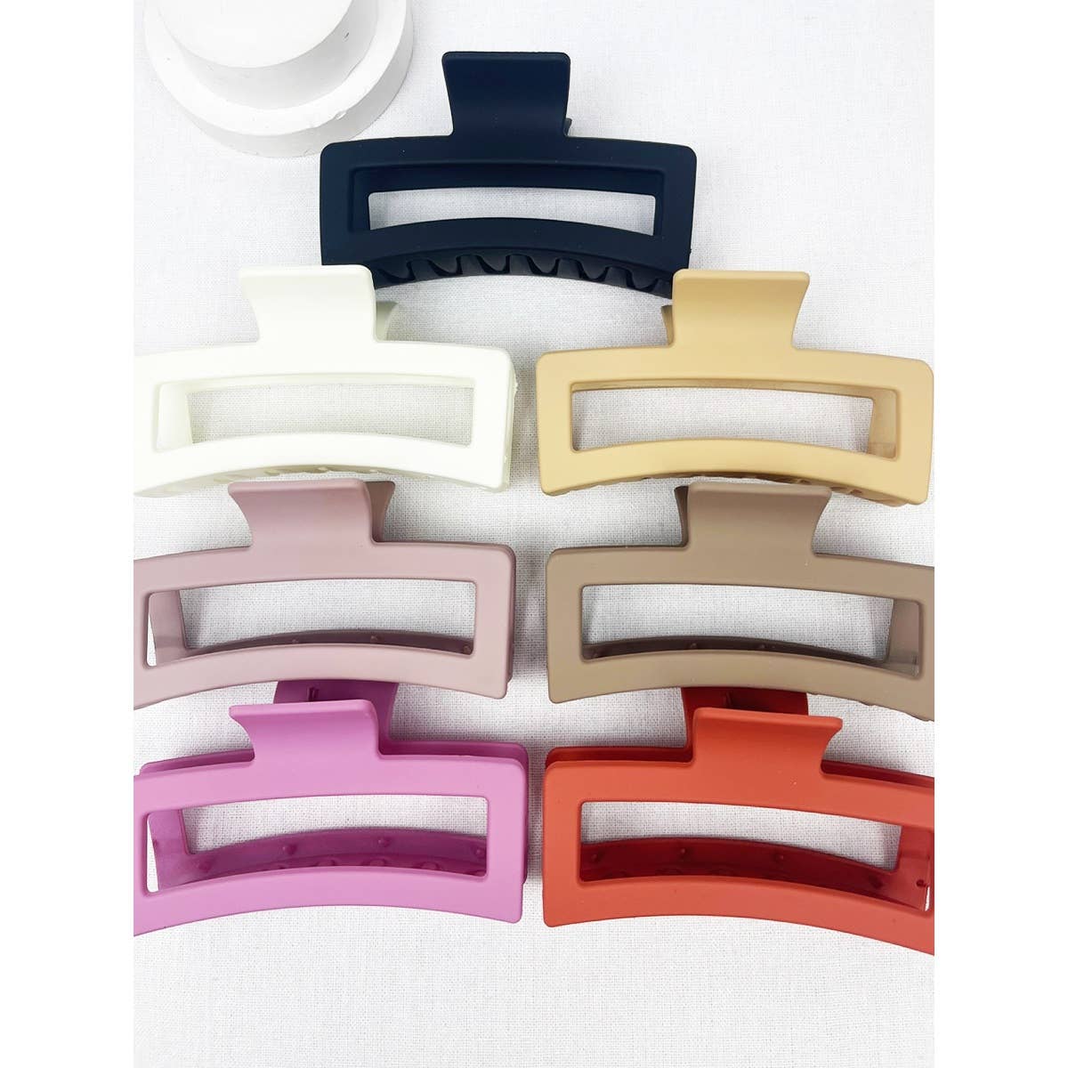 Jumbo Rectangle Hair Claw Clip - Love and Repeat