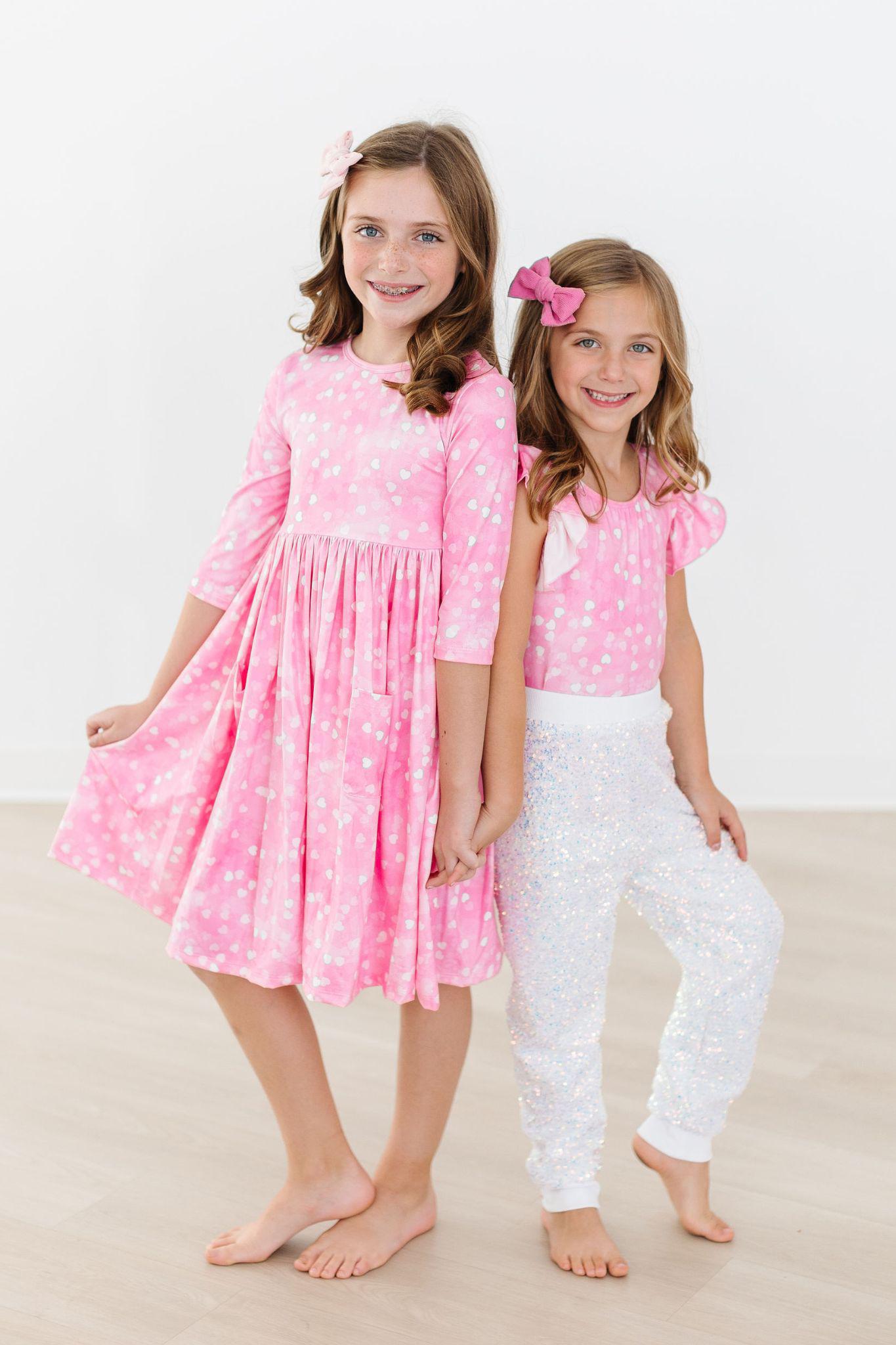 Shine Bright S/S Flutter Sleeve Leotard - Mila & Rose ®