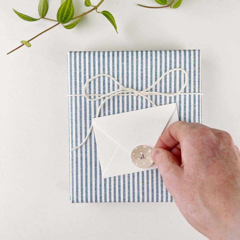 Mini Notecard - Gingham Gift