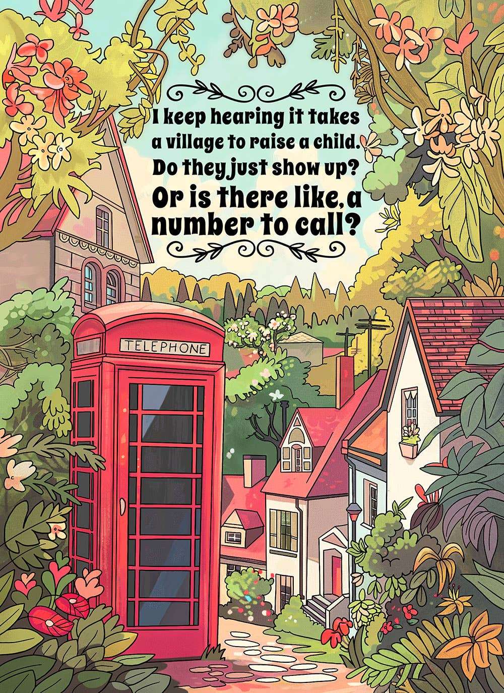 Jigsaw Puzzle - It Takes a Village - 1000 piece - ellembee gift