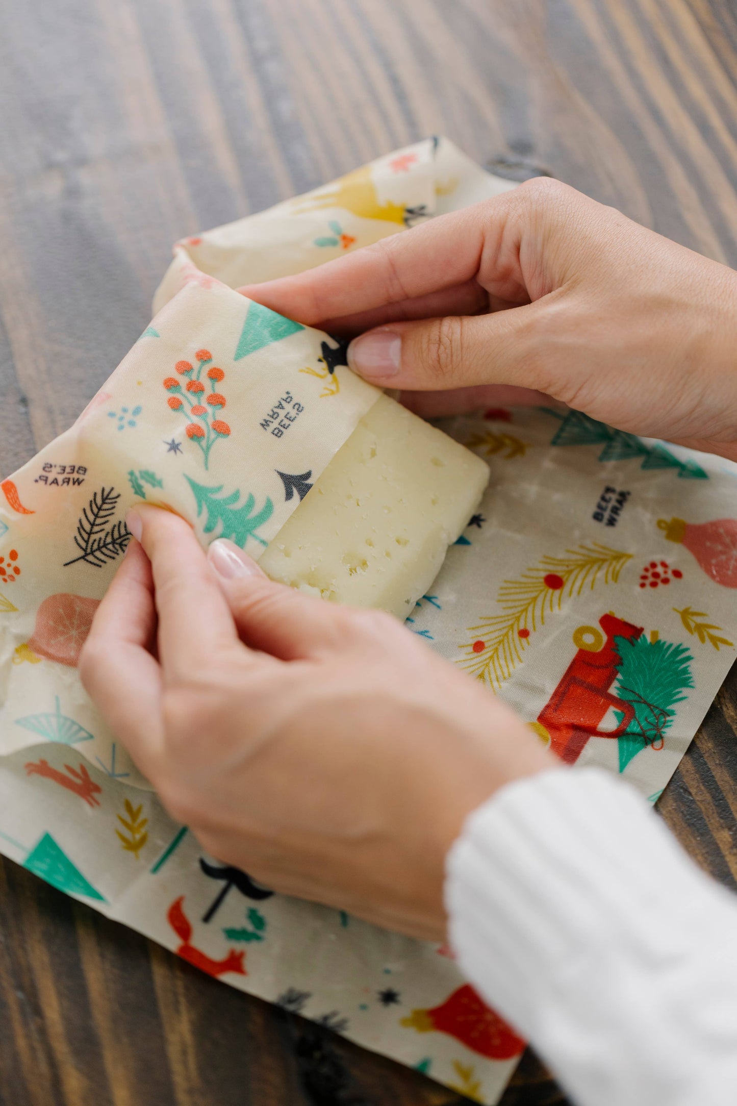 Holiday Bread Wax Food Wrap - Winter Wonderland