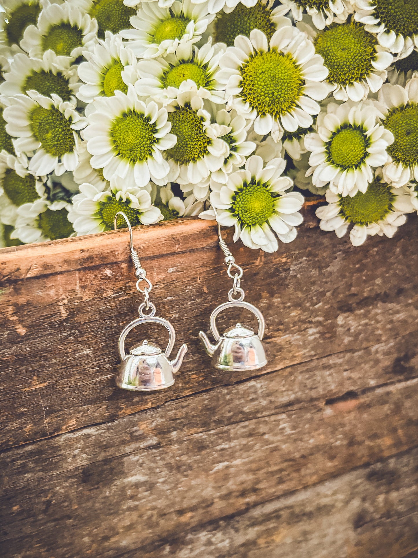 Adorable Tea Kettle Earrings