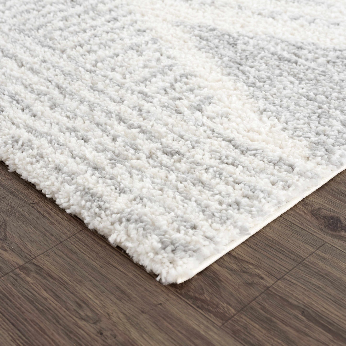 Trunding Plush Area Rug in Gray - Boutique Rugs