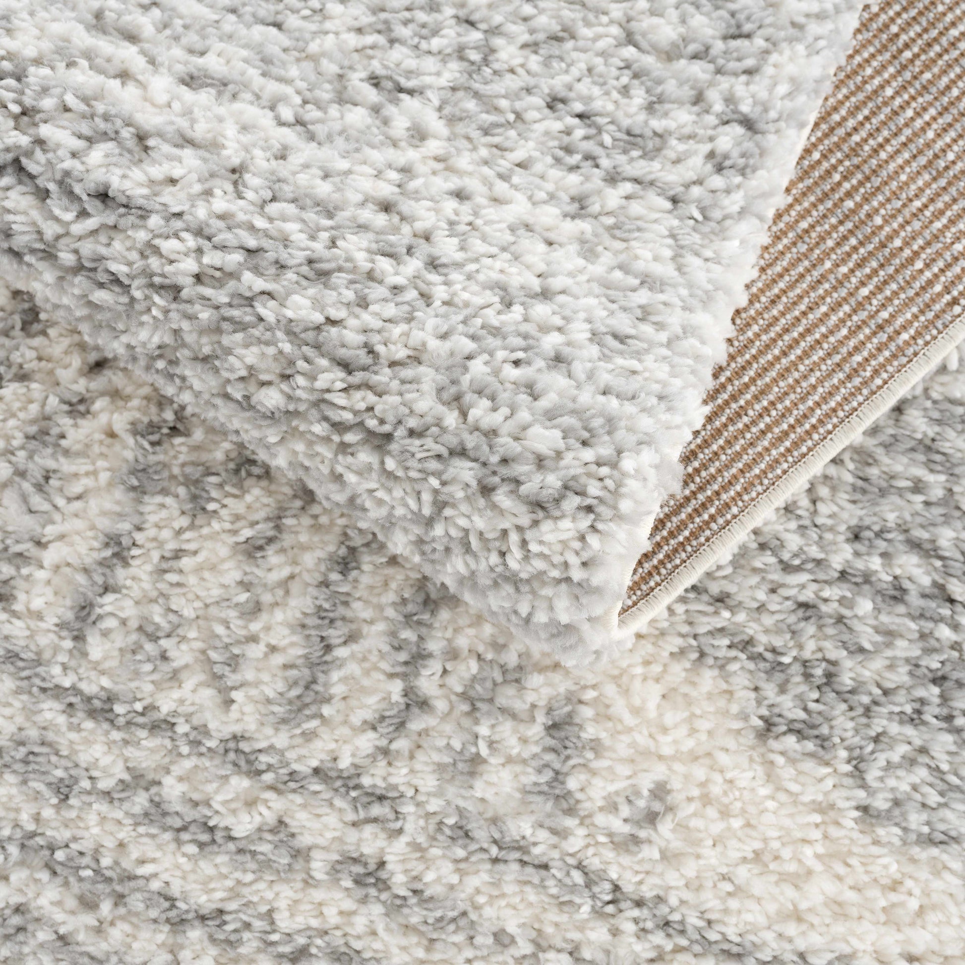 Trunding Plush Area Rug in Gray - Boutique Rugs