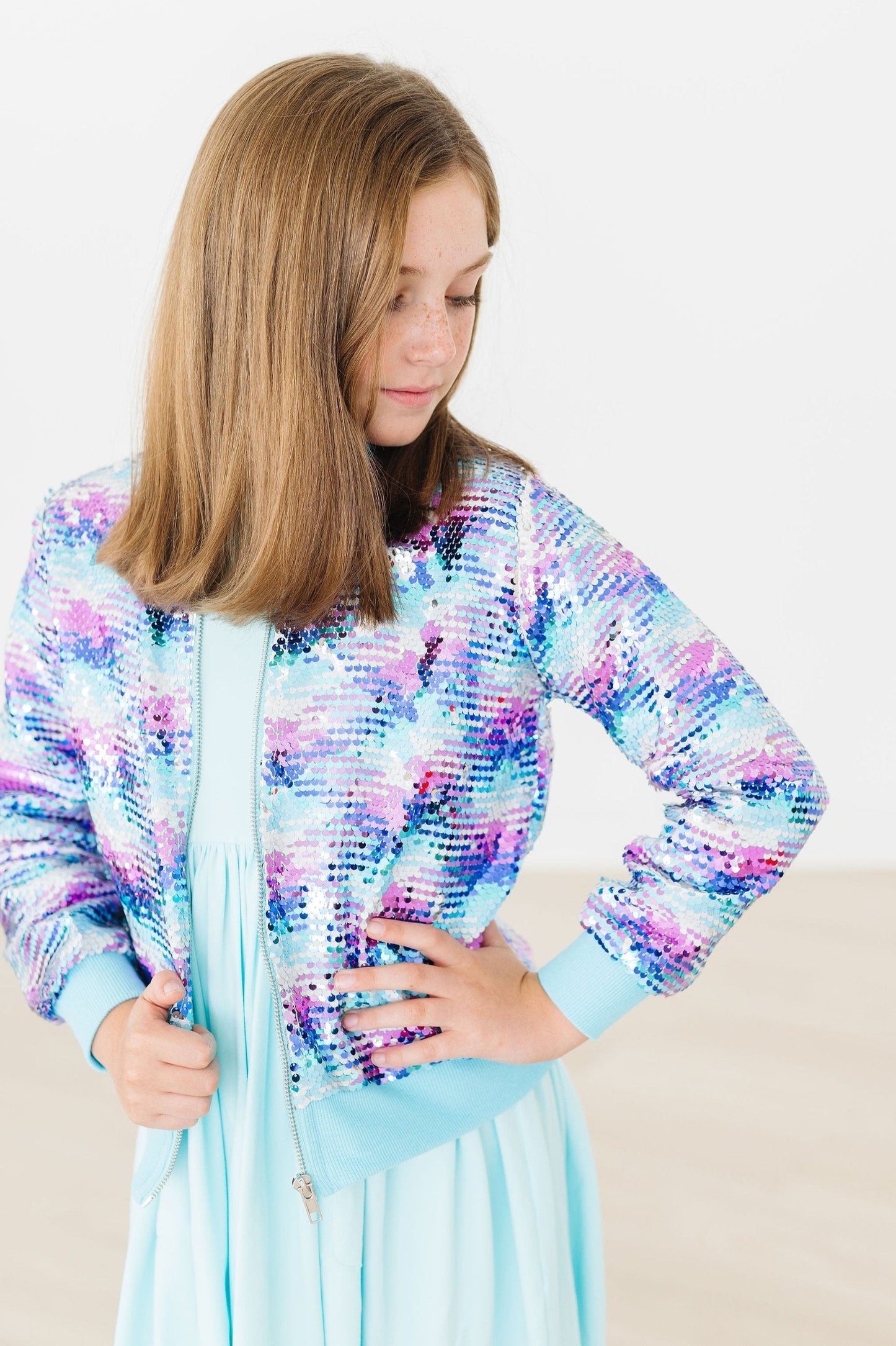 Mermaid Flip Sequin Jacket