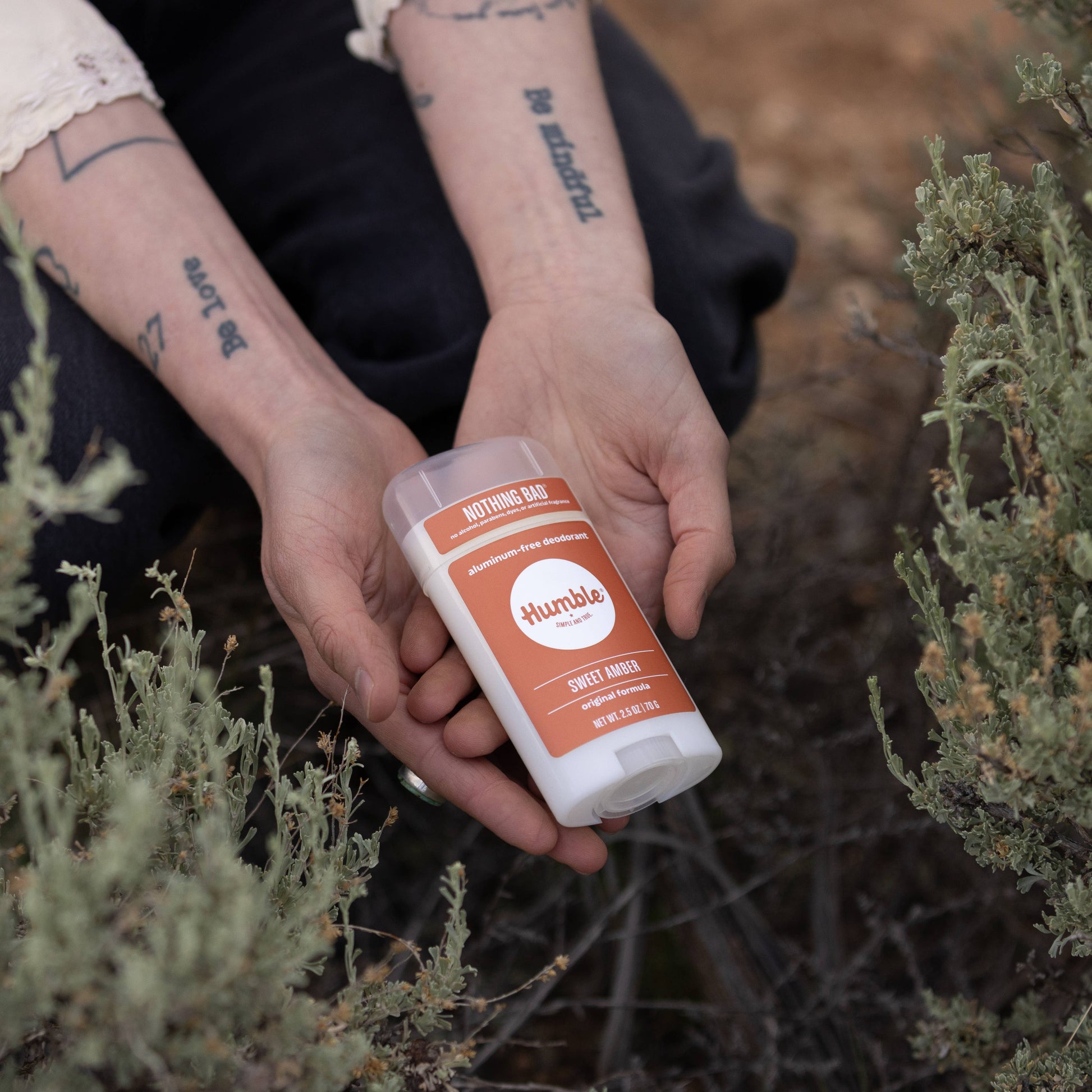 Natural Deodorant - Sweet Amber - Humble Brands Inc.