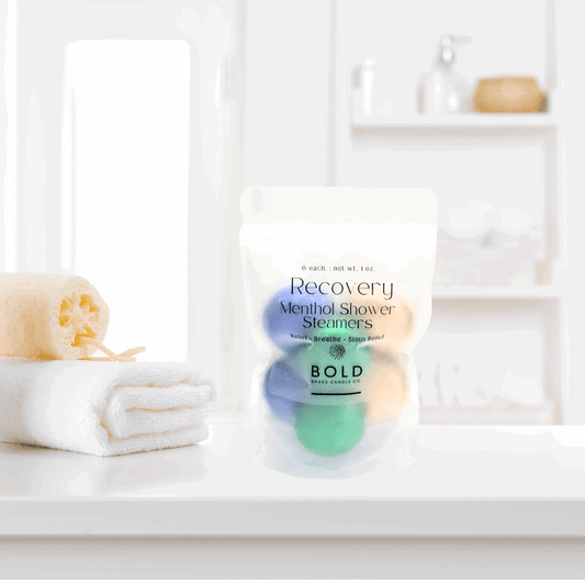 Shower Steamers - Respiratory Variety Pack – 6 pack 3 scents - Bold Space Candle Co.