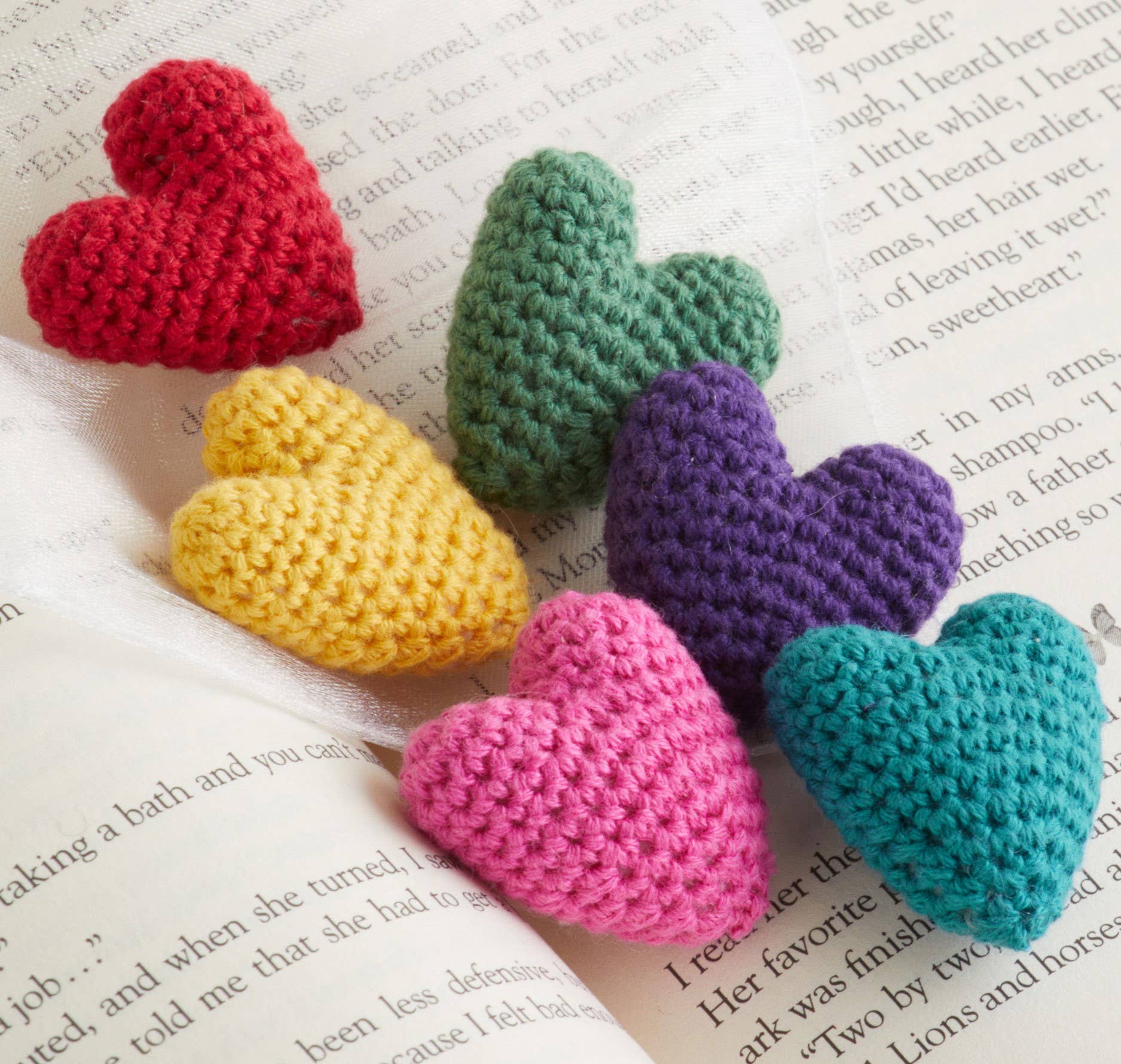 Crochet Mini Heart - Your Heart’s Content