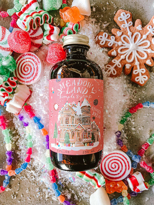 Gingerbread Simple Syrup - Cocktails Coffee Tea