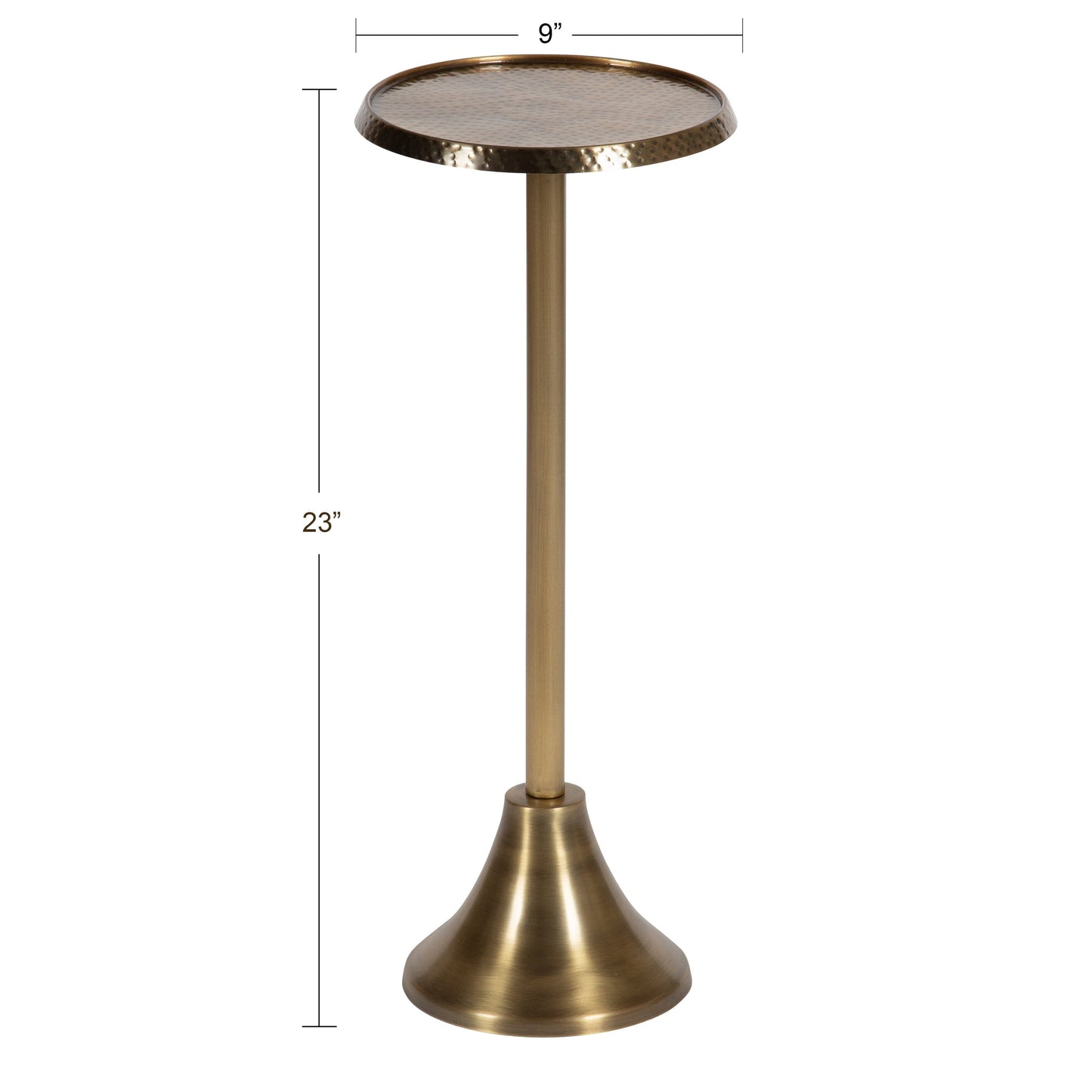 Sanzo Metal Cocktail Table or Plant Stand