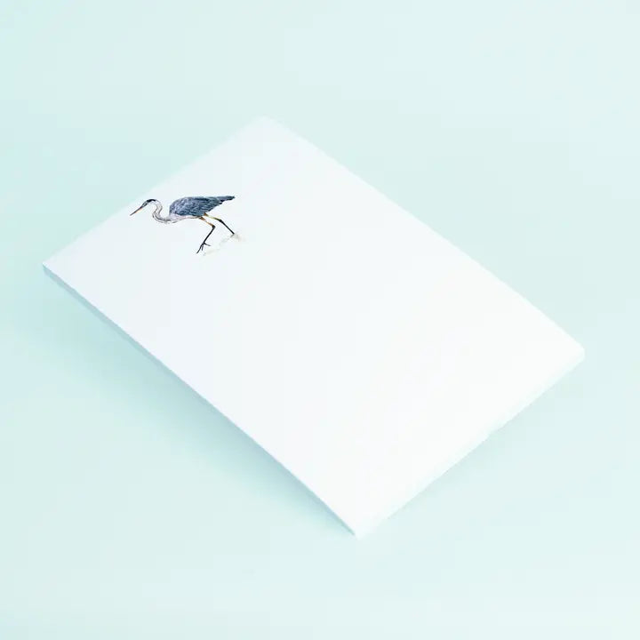 Blue Heron Notepad