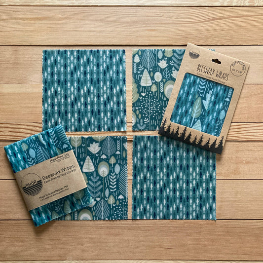 Half-Pint Set - Up North - Beeswax Wraps