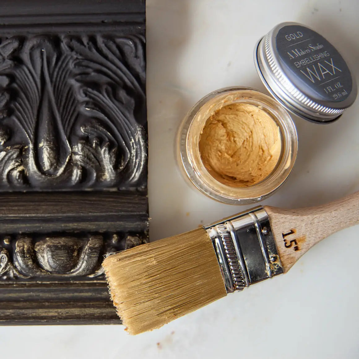1.5’’ Flat Paint Chip Brush - Amy Howard At Home