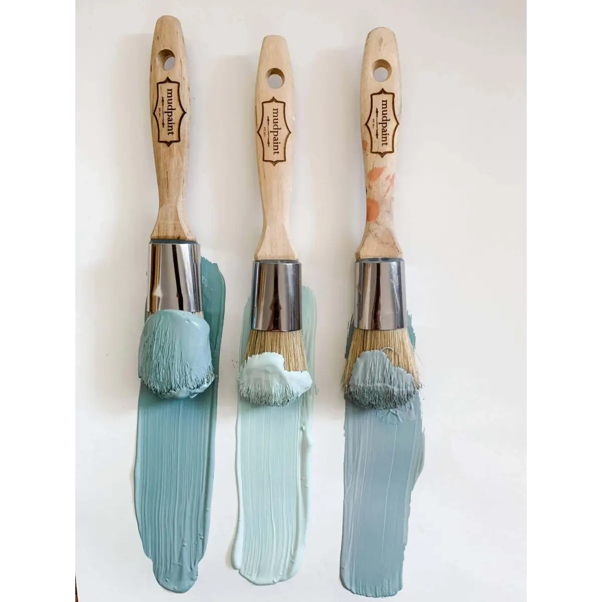 1’’ Natural Bristle Paint Brush - MudPaint