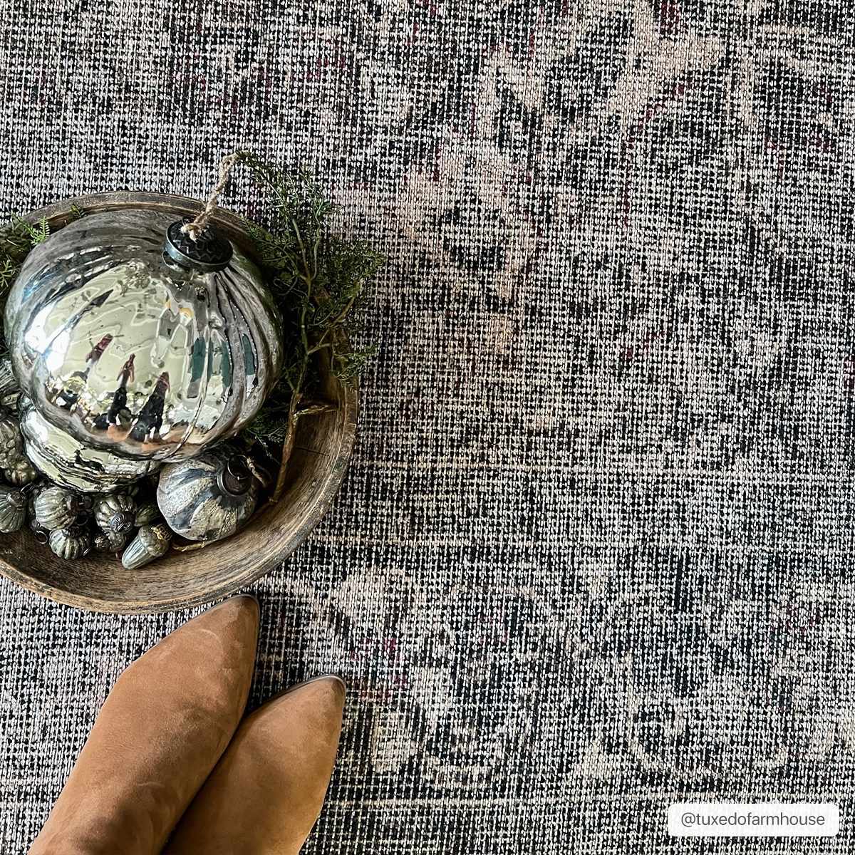 Dusty Sage Washable Persian Rug - Boutique Rugs