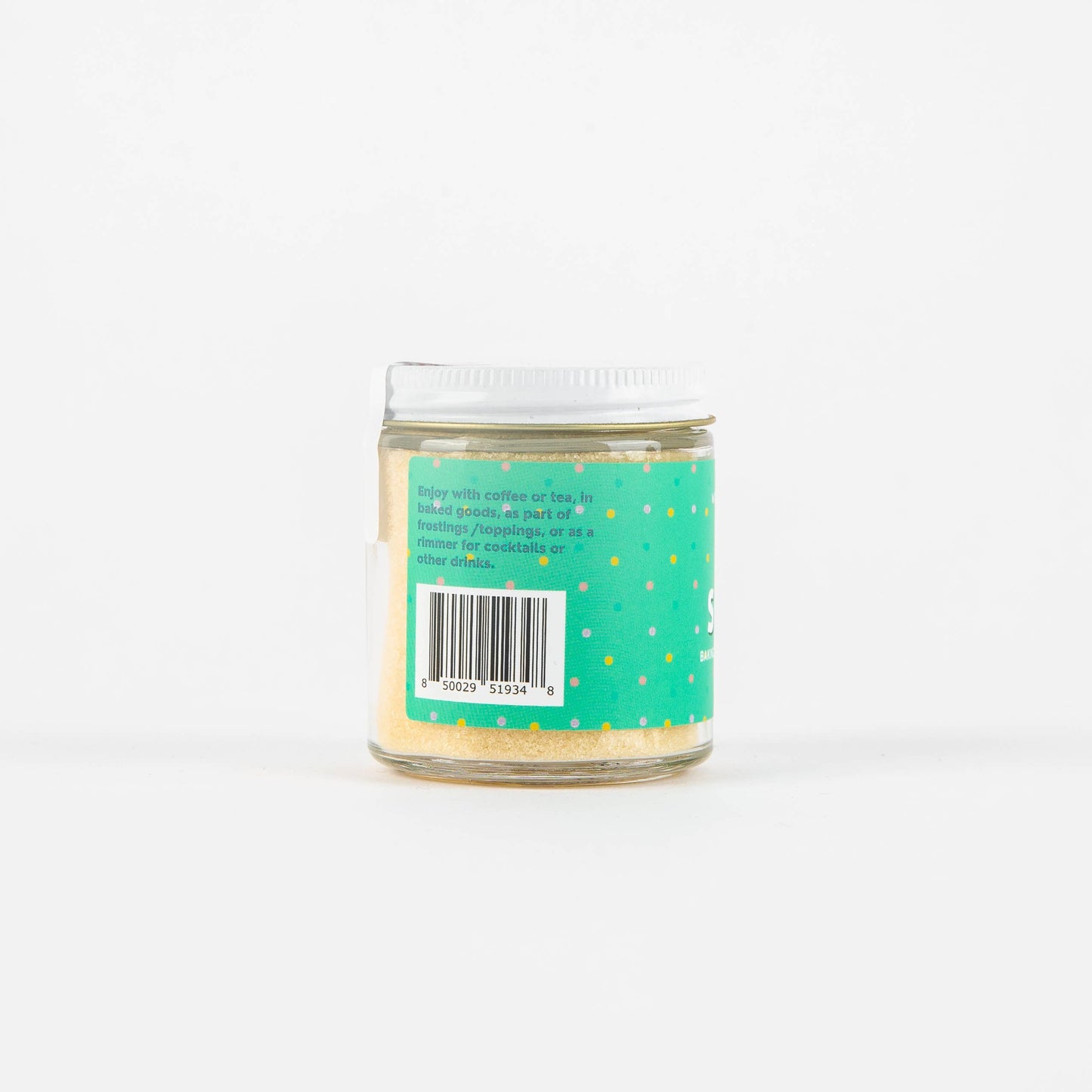 Lime Sugar in Jar