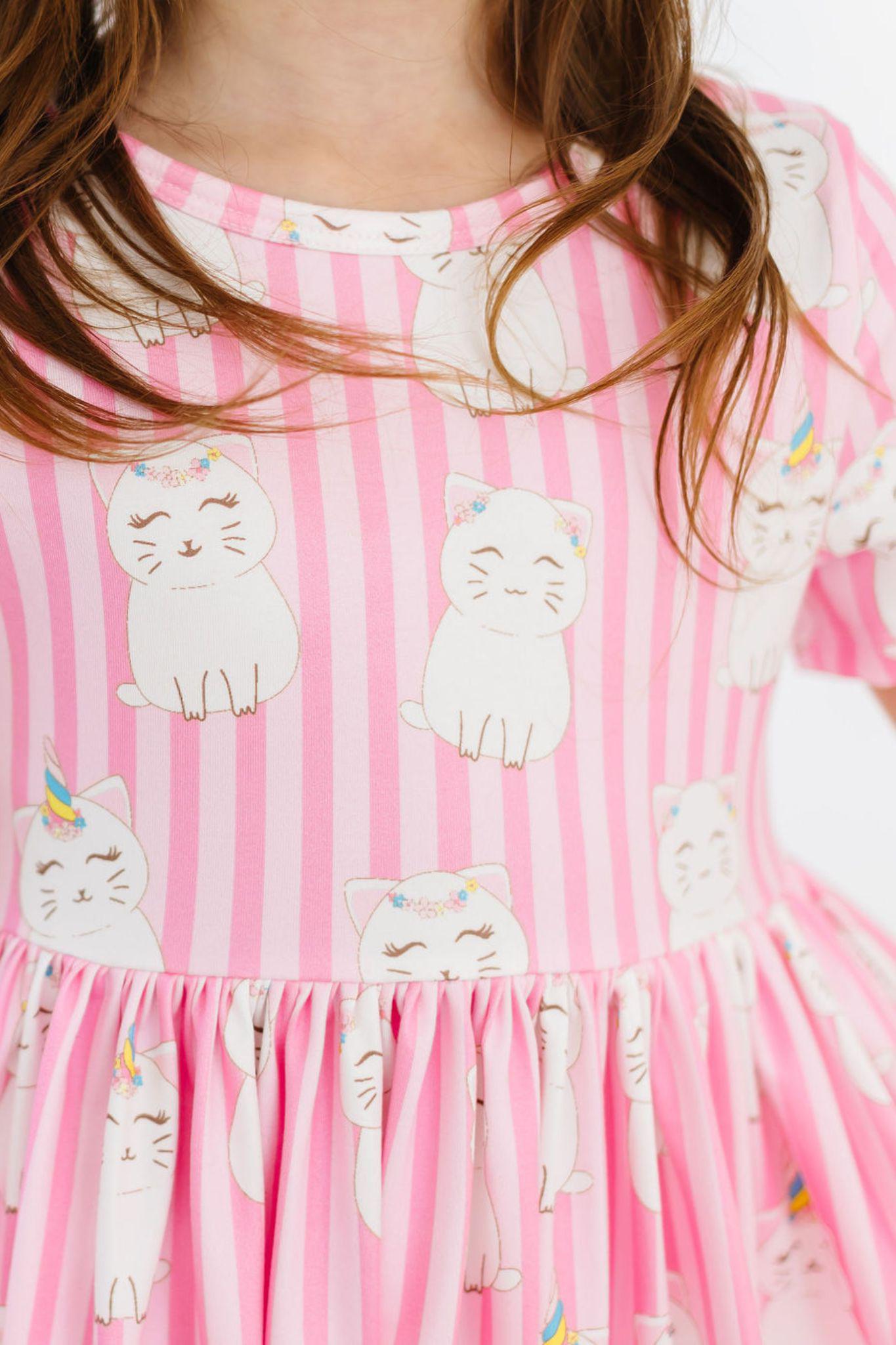 SALE Kittycorn S/S Pocket Twirl Dress