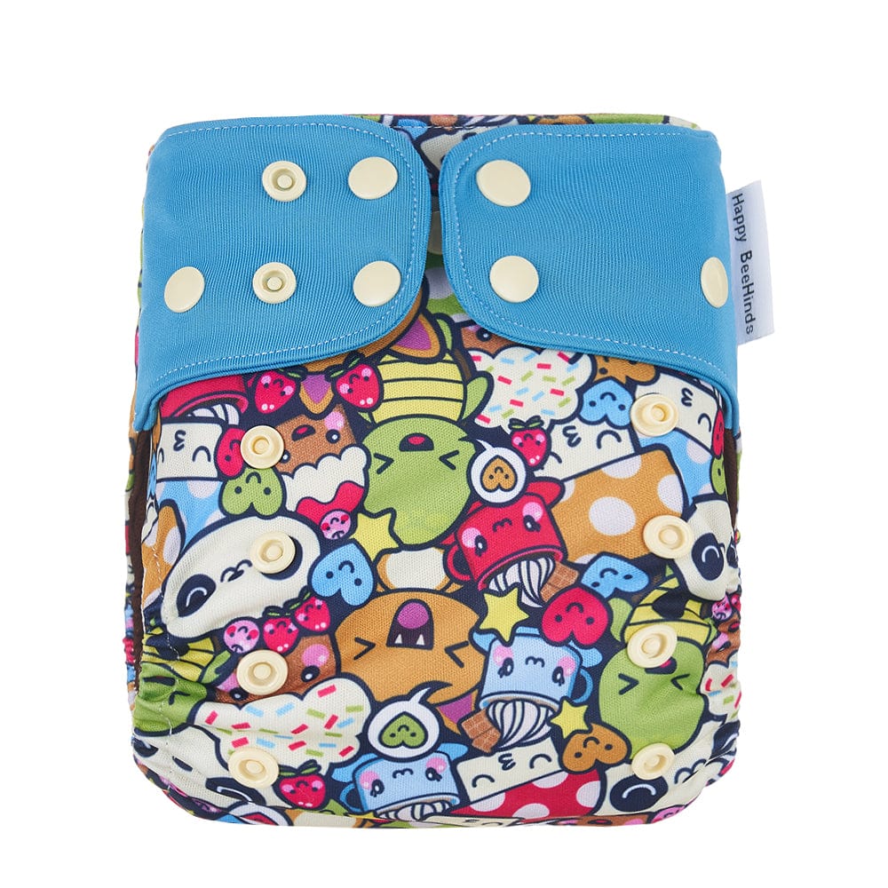 Pañal de bolsillo Perfect Fit de Happy BeeHinds - Estampados