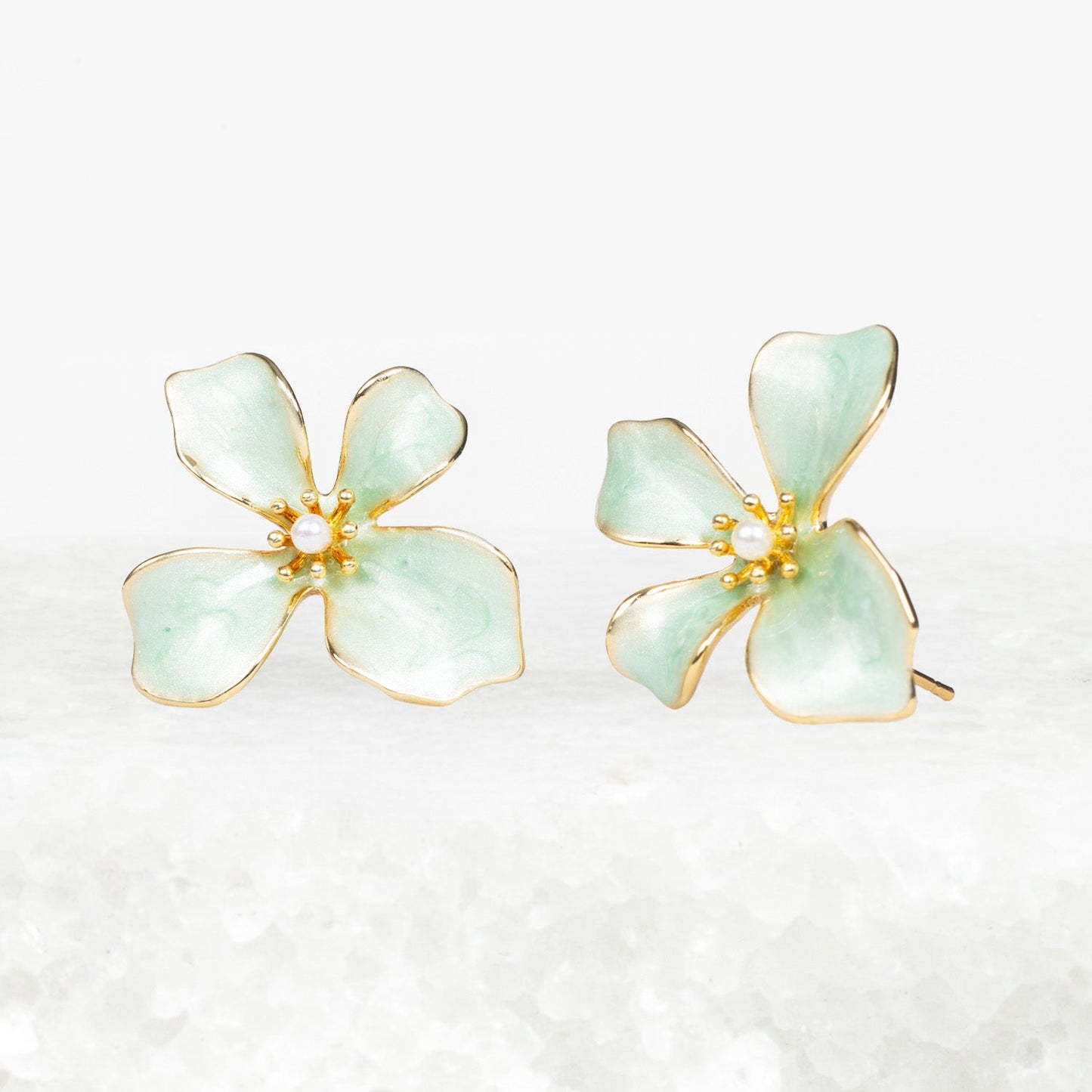 Boucles d'oreilles fleur Hope in Bloom
