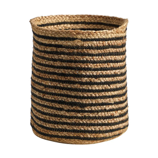 13.5” Handmade Natural Jute Planter - Nearly Natural