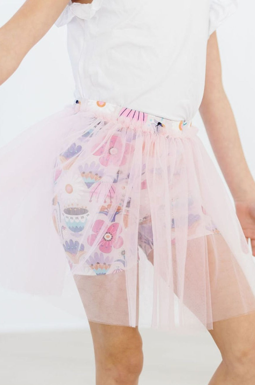 SALE Tulip Blooms Tutu Shorts