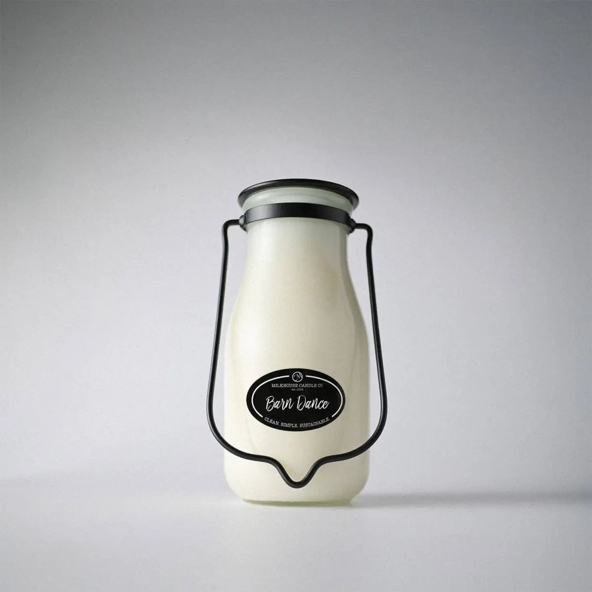 14 oz Milkbottle Candle: Barn Dance - Milkhouse Candle Company