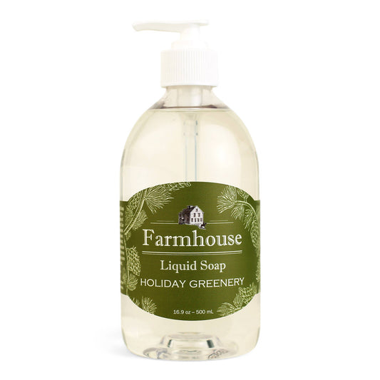 Liquid Hand Soap: Holiday Greenery