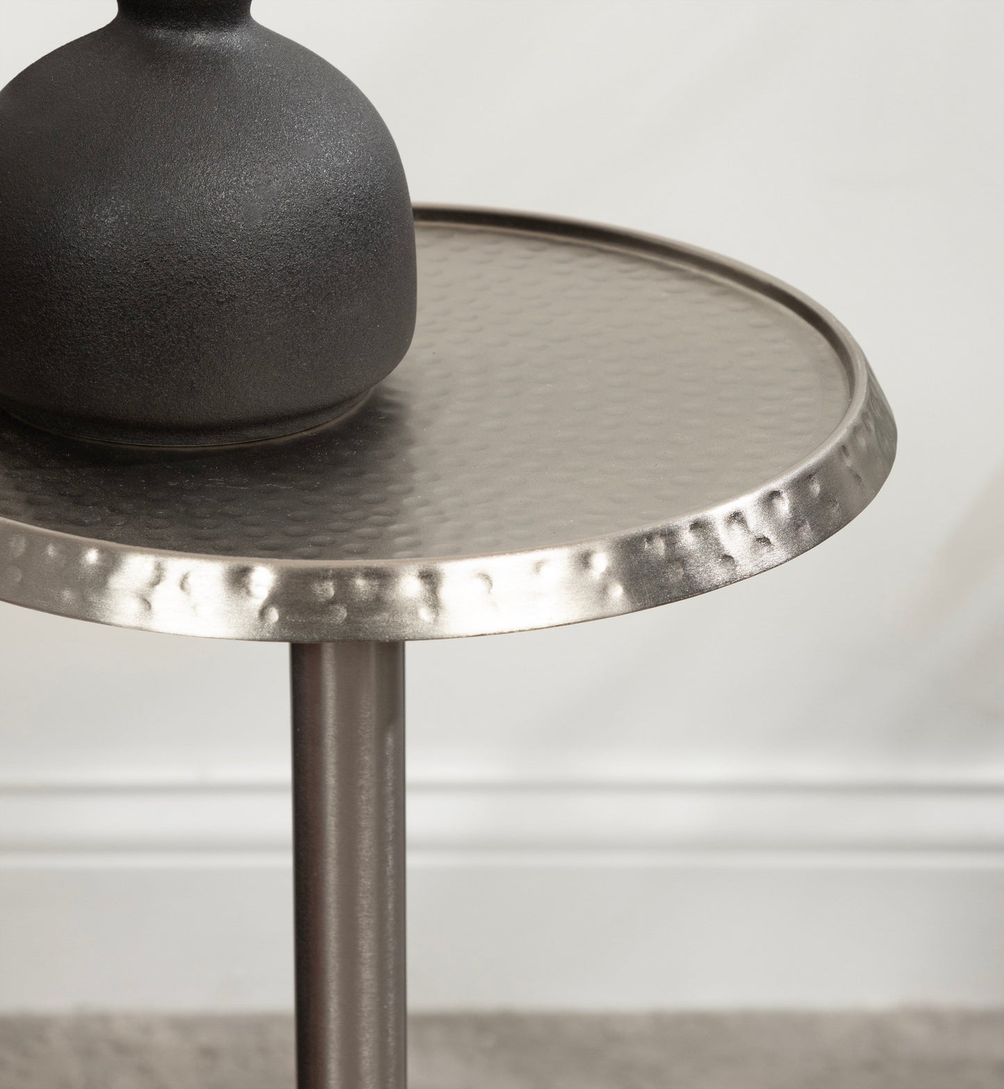 Sanzo Metal Cocktail Table or Plant Stand