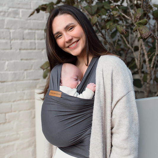 Slate Grey Baby Wearing Wrap