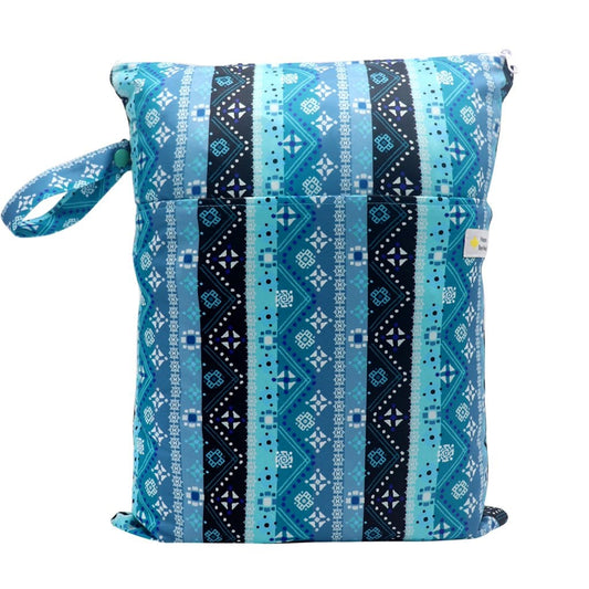 Bolsa impermeable con dos bolsillos de Happy BeeHinds - Aztec