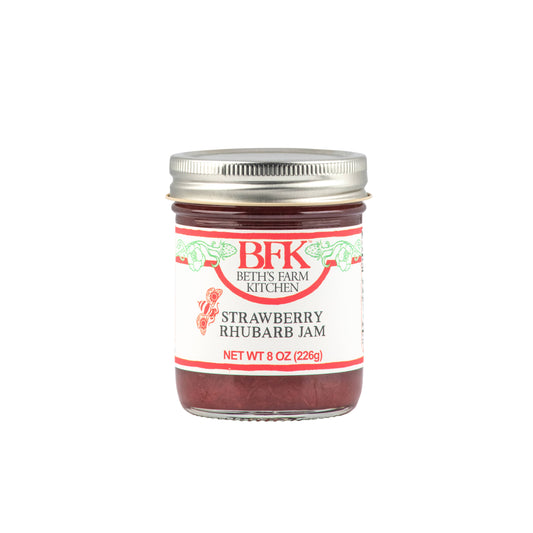 Strawberry Rhubarb Jam - Low Sugar - Beth’s Farm Kitchen