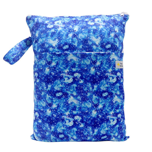 Bolsa impermeable con dos bolsillos de Happy BeeHinds - Galaxy