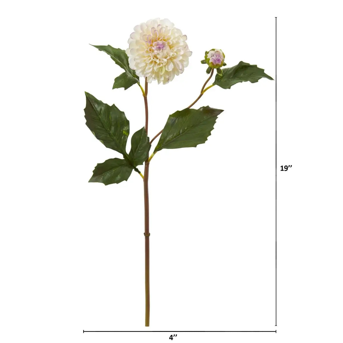 19” Dahlia Artificial Flower (Set of 6) - Nearly Natural