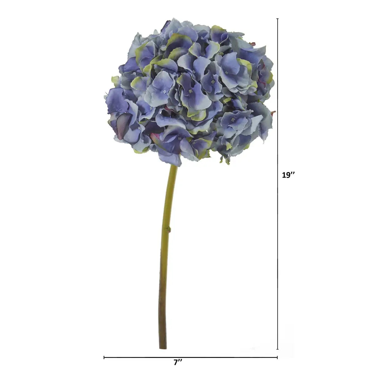 19” Hydrangea Artificial Flower (Set of 6) - Nearly Natural