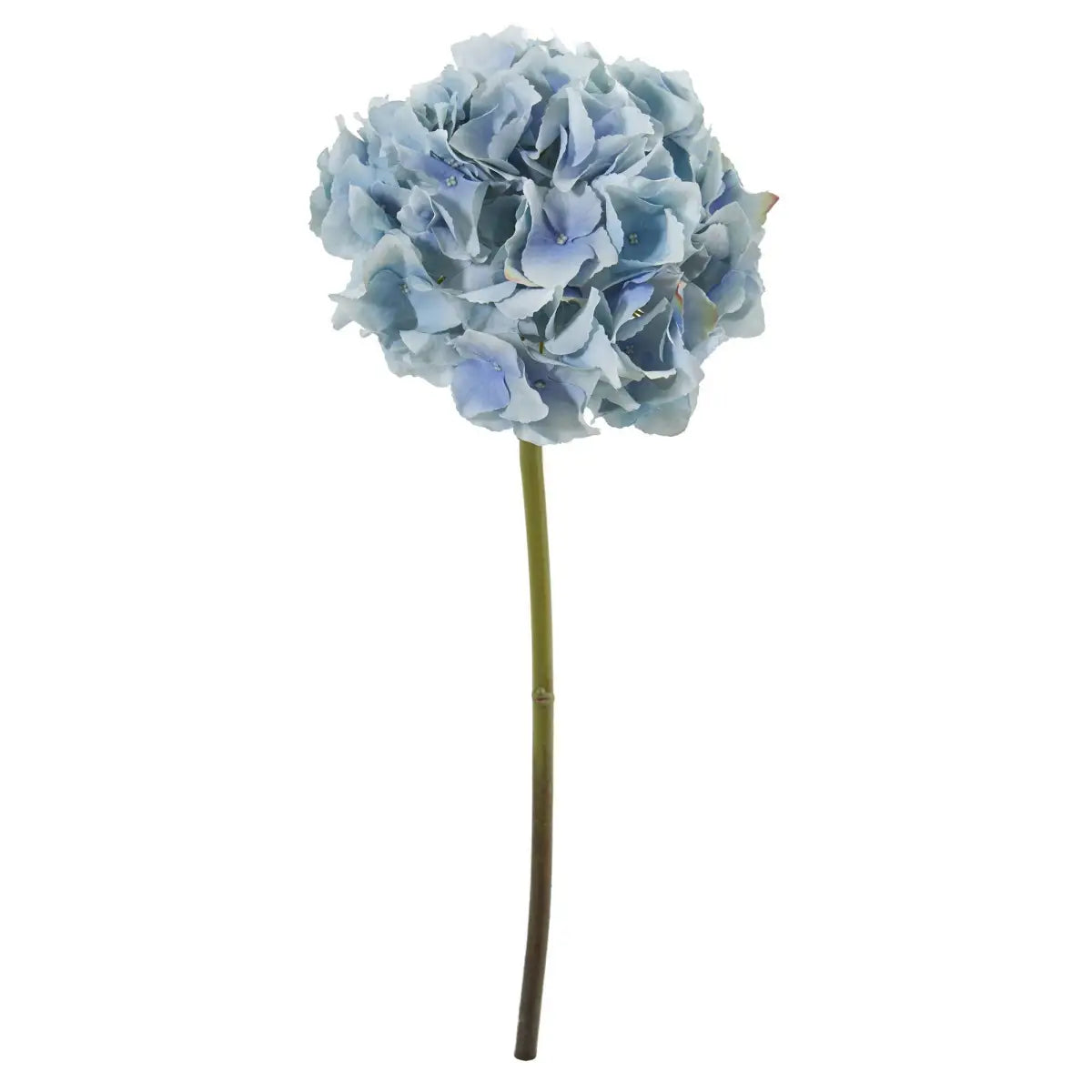 19” Hydrangea Artificial Flower (Set of 6) - Light Blue - Nearly Natural