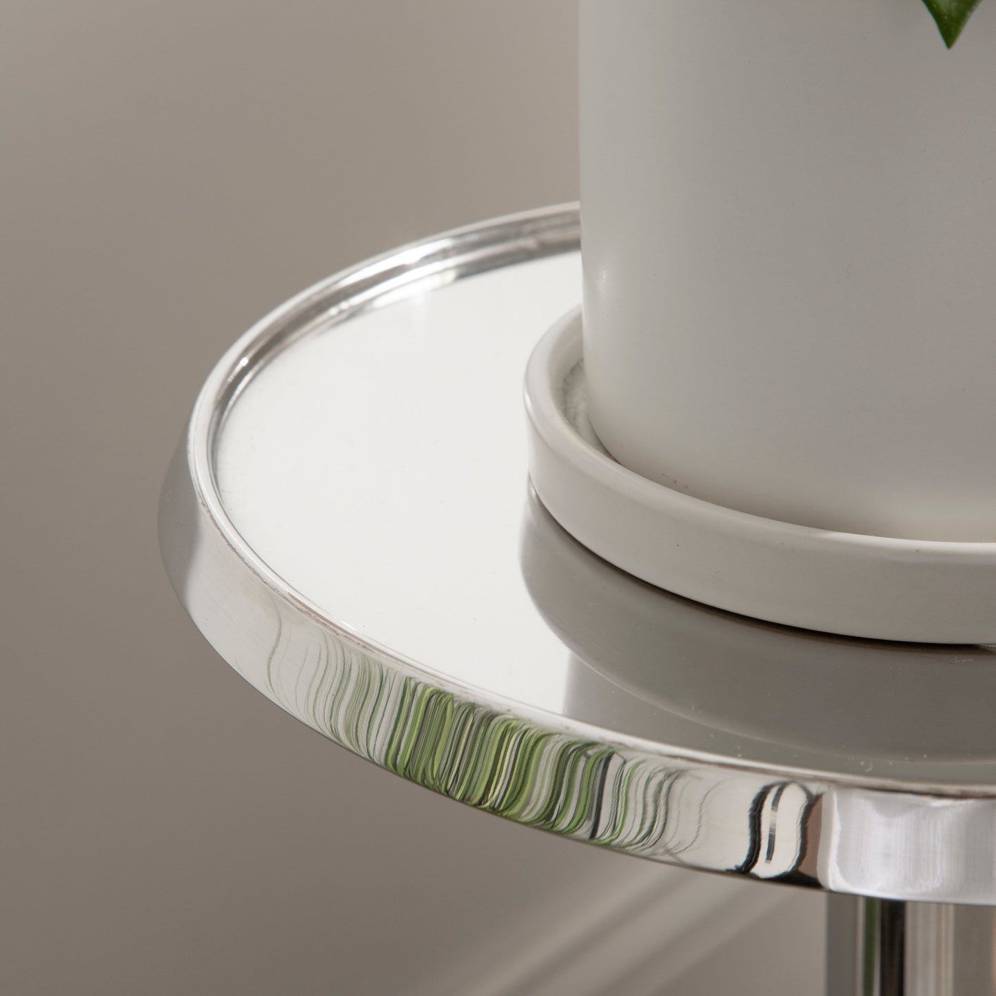 Sanzo Metal Cocktail Table or Plant Stand