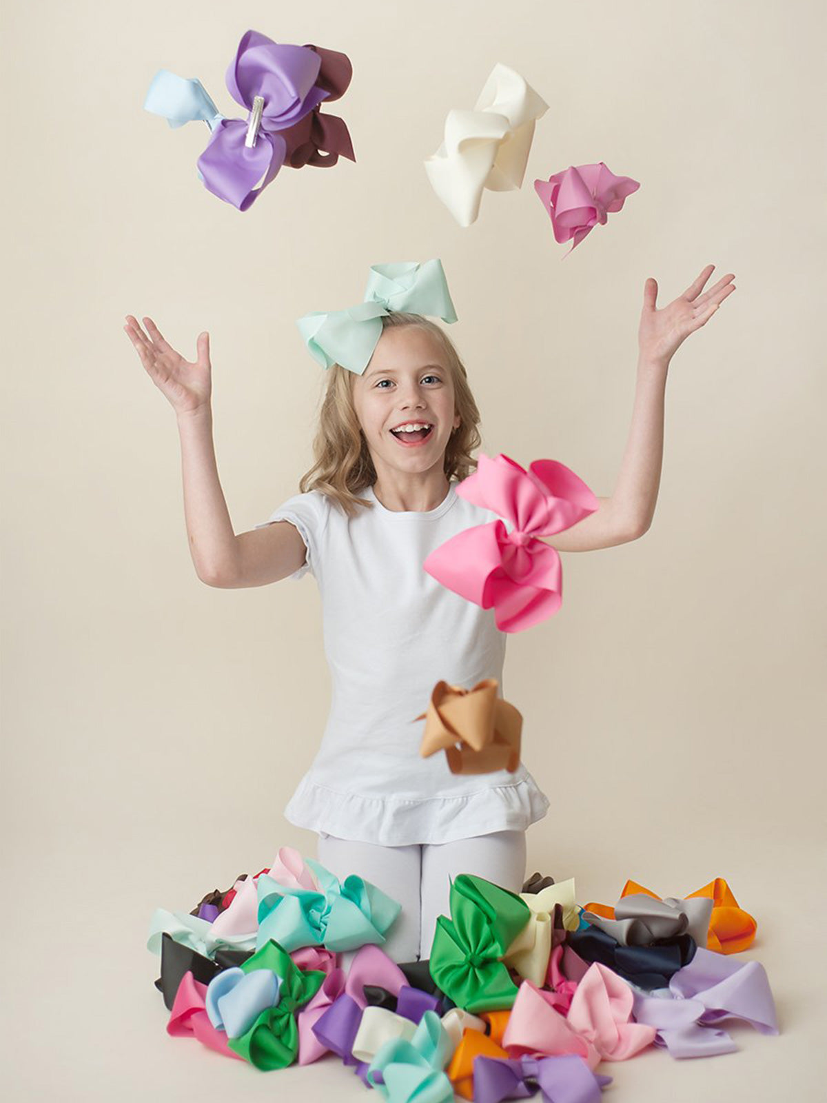 Solid Hair Bows - ARB Blanks