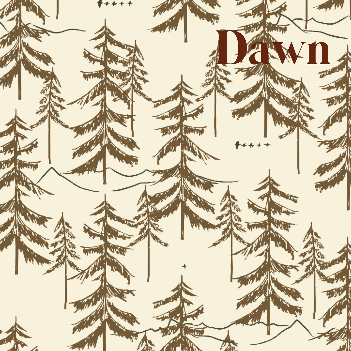 Cascade Wallpaper by Cassandra Zaniboni - Sample 1 foot by 1 foot / Dawn - Loomwell Home Goods