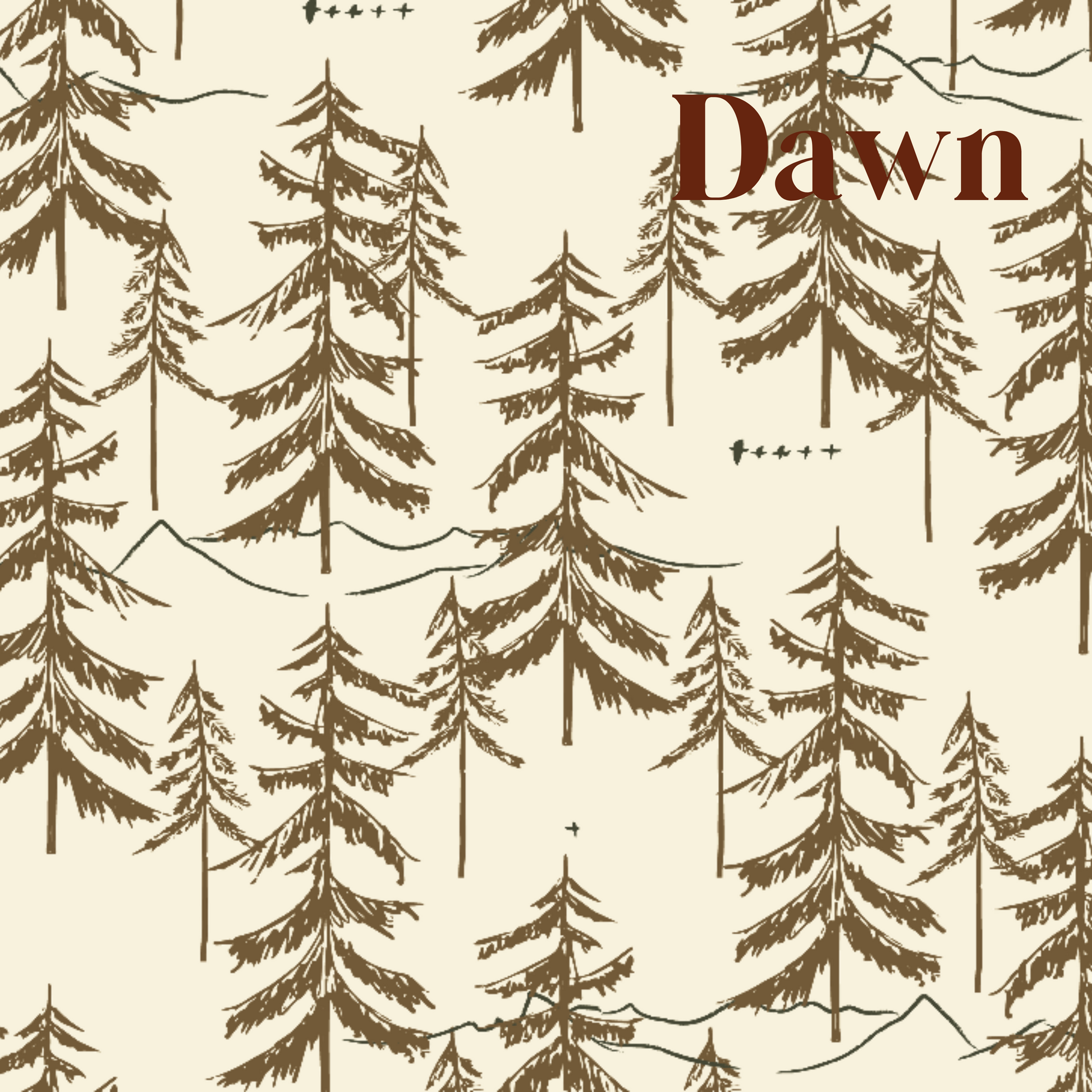 Cascade Wallpaper by Cassandra Zaniboni - Sample 1 foot by 1 foot / Dawn - Loomwell Home Goods