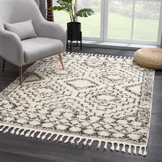 Buan Barber Shag Rug - Limited Edition - 5’3’’ x 7’3’’ Rectangle - Boutique Rugs