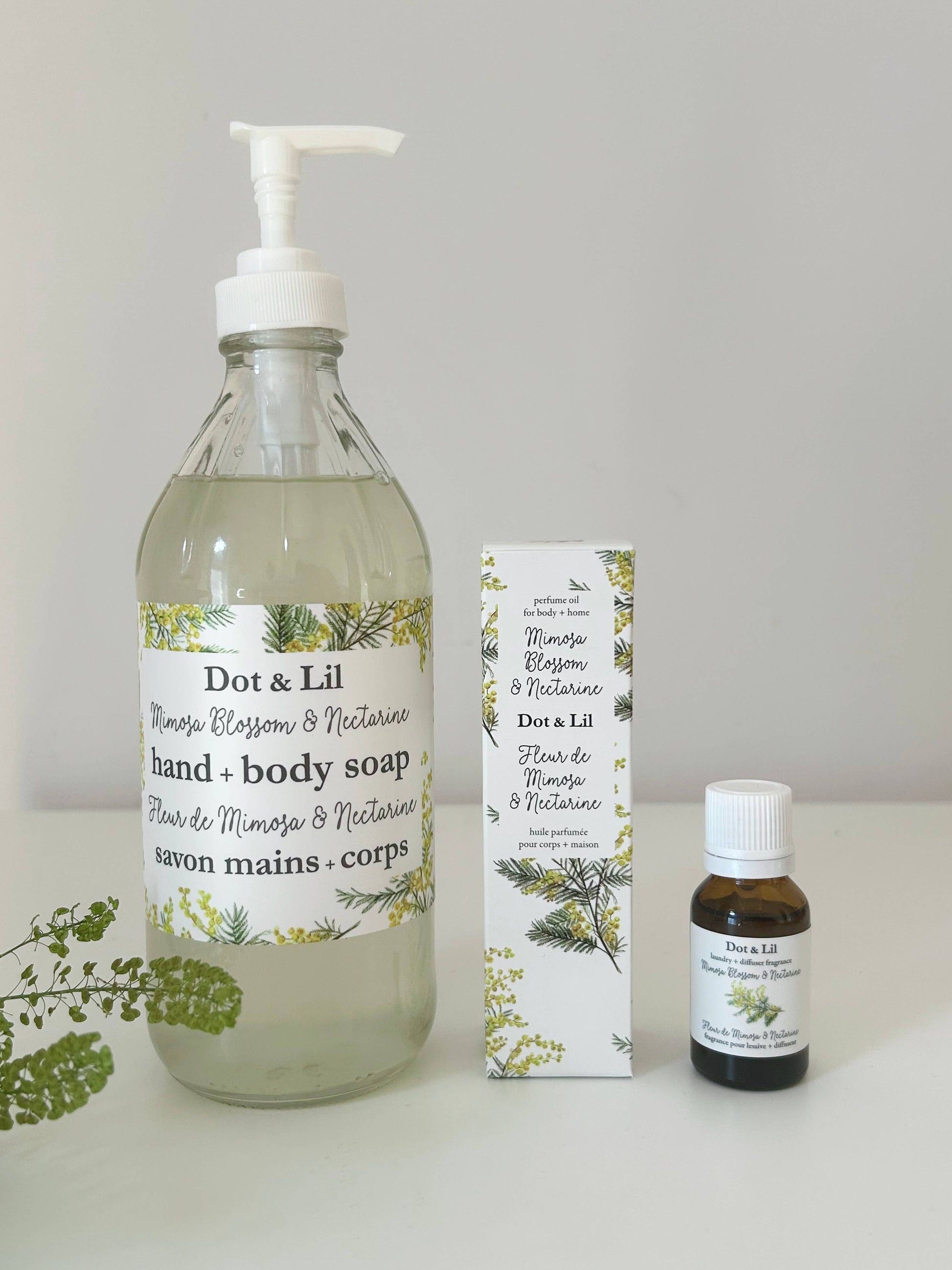 Mimosa Blossom & Nectarine laundry + diffuser fragrance oil