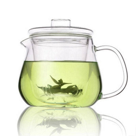 Théière en verre avec infuseur et couvercle16 oz